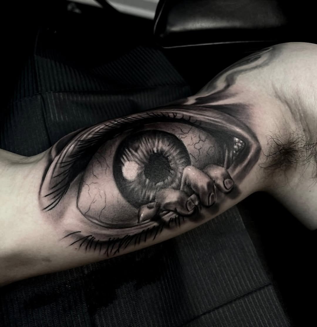 Tattoo by @jacobmartintattoos โ realism, dark_realism