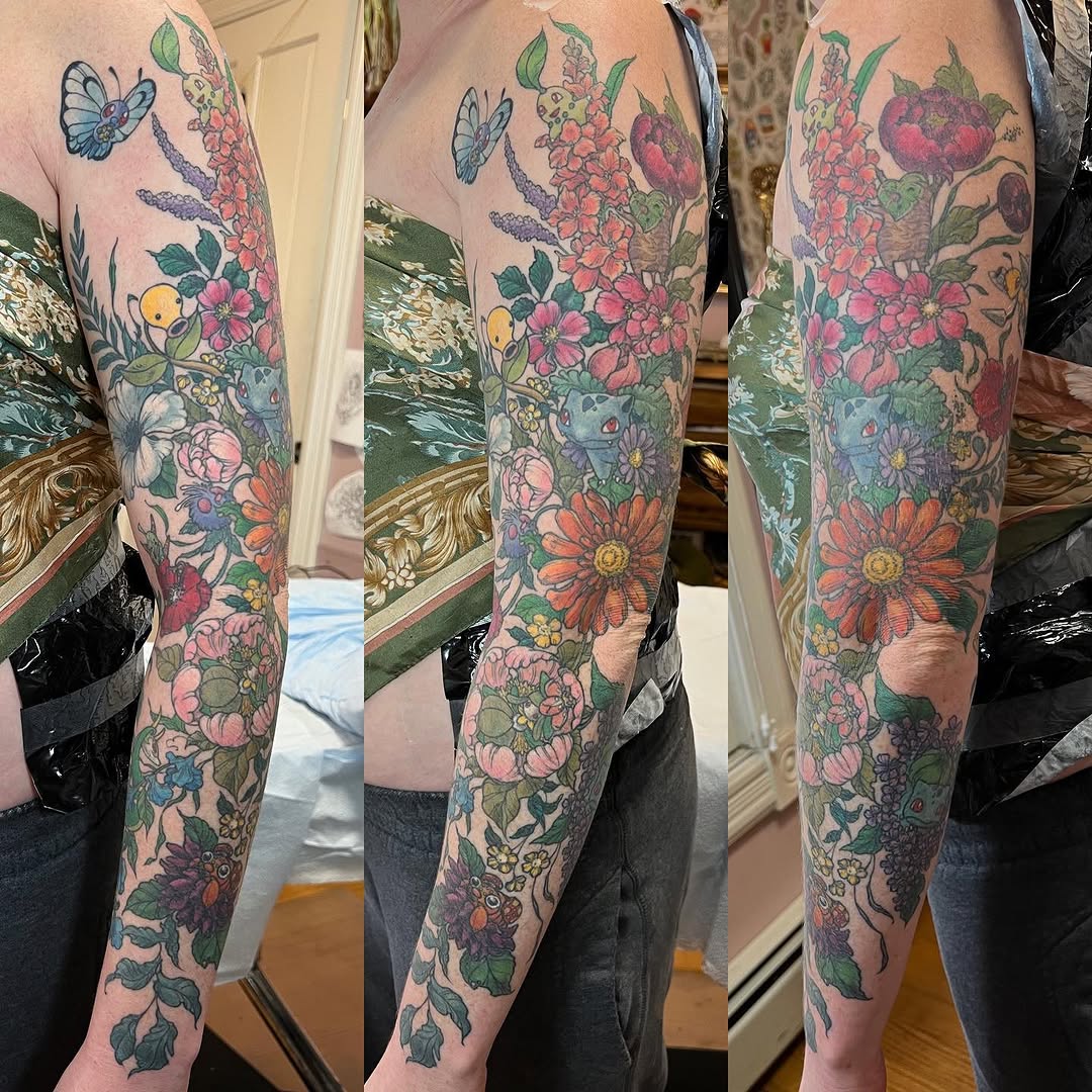 Tattoo by @rebekatattoos โ neo_traditional, anime