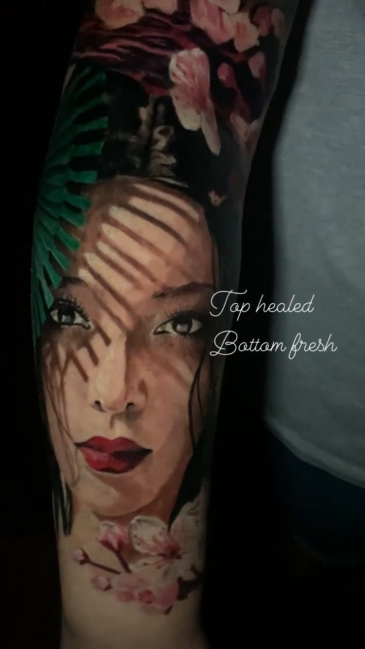 Tattoo by @sheannatattoo — japanese_irezumi, realism