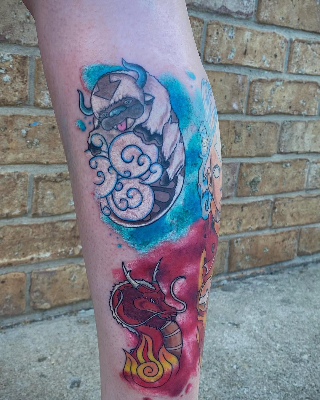 Tattoo by @tattoosby_kylie — watercolor