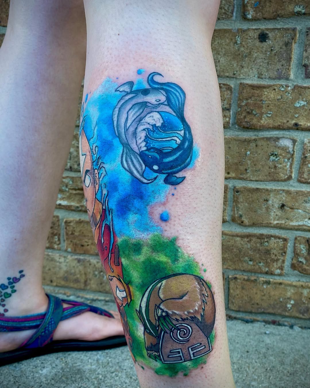 Tattoo by @tattoosby_kylie — anime