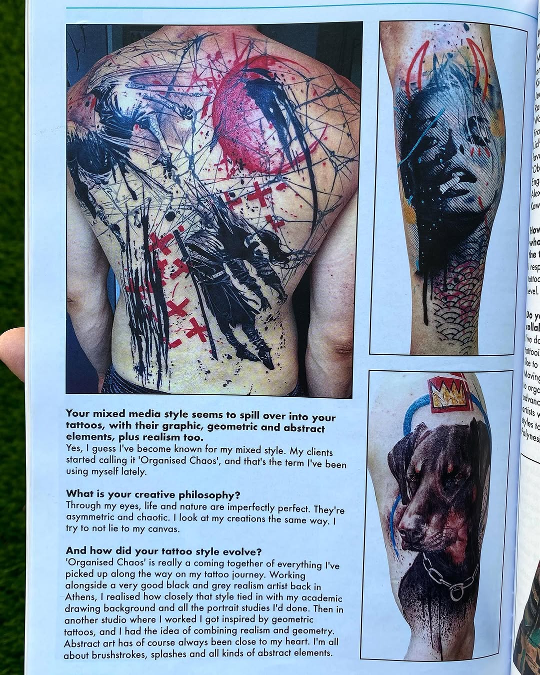 Tattoo by @supremedrone โ trash_polka, realism
