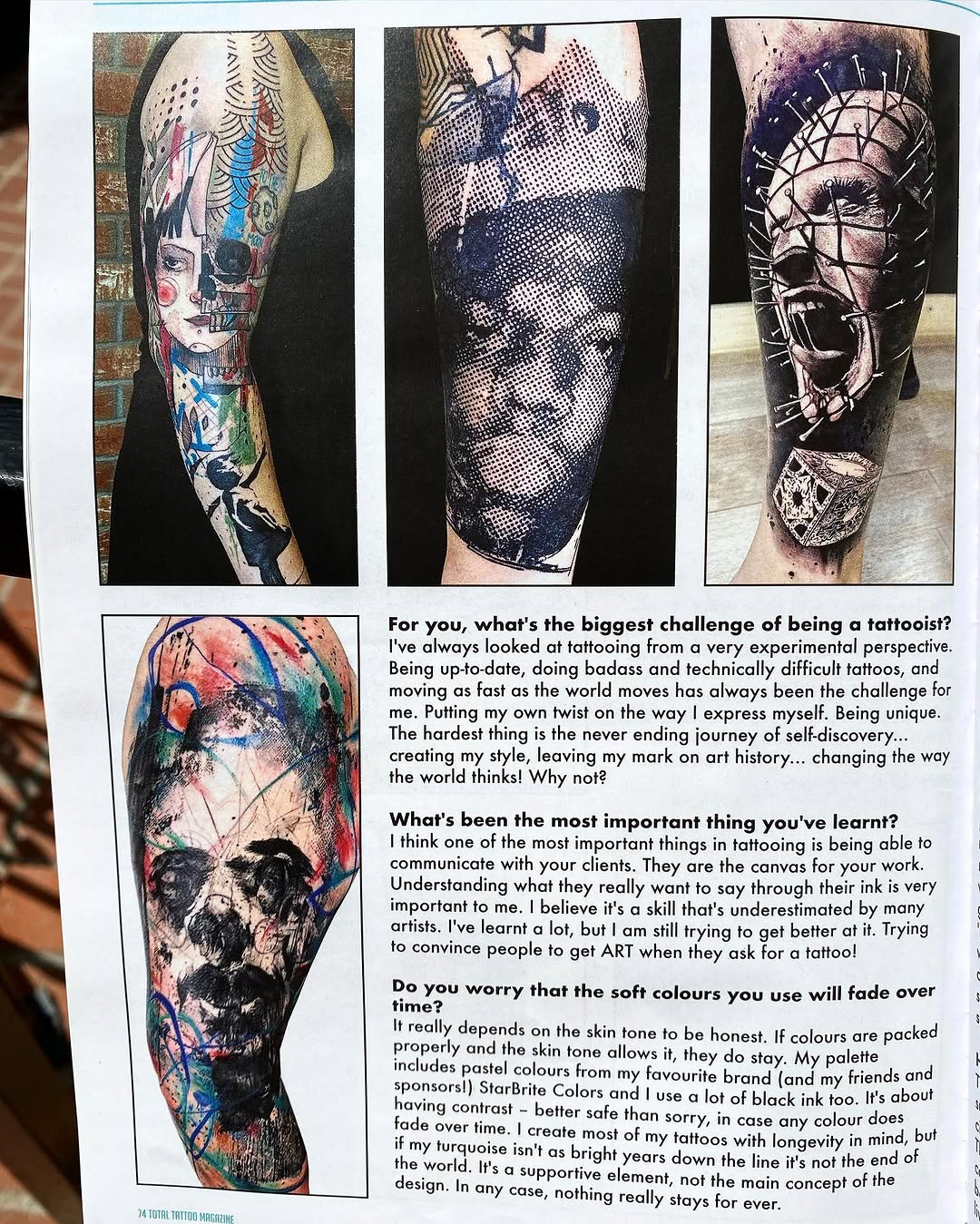 Tattoo by @supremedrone โ trash_polka, realism