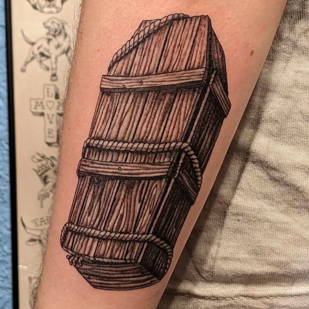 Tattoo by @tattoosbymattsimmonds — black_and_grey