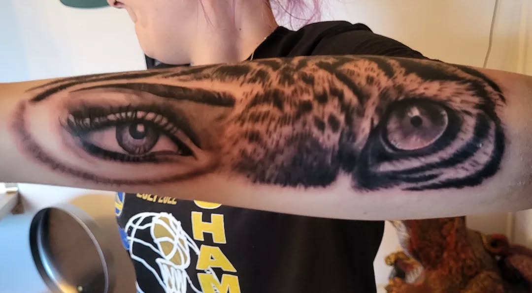 Tattoo by @ele_tattoos — realism, black_and_grey