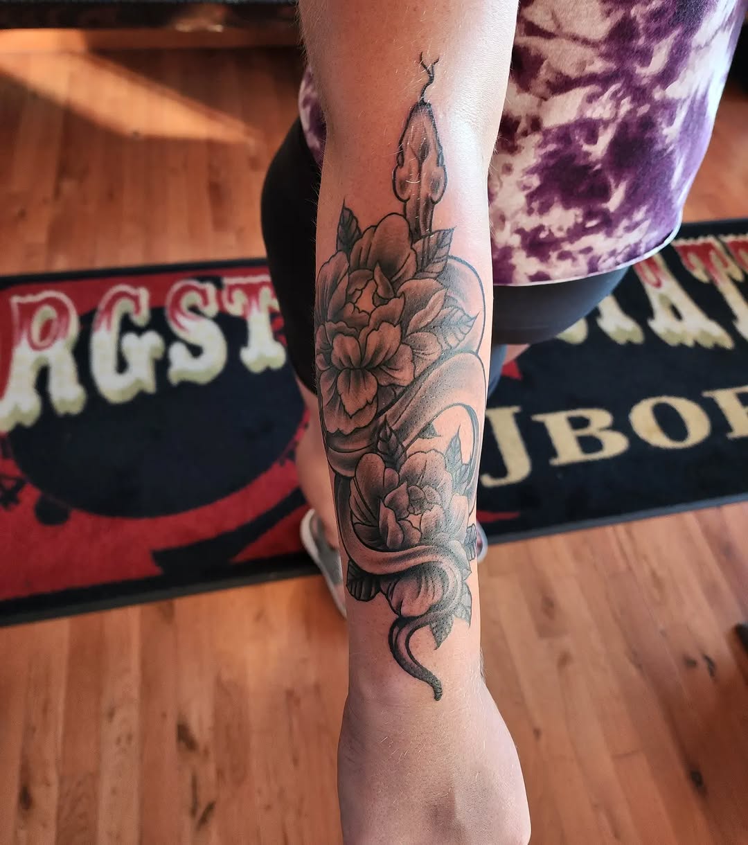 Tattoo by @bobbywadham — black_and_grey, realism