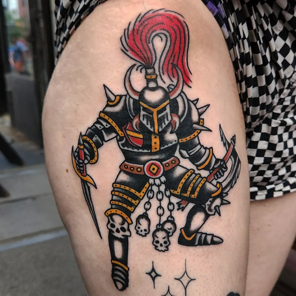Tattoo by @douglasgrady — american_traditional, illustrative