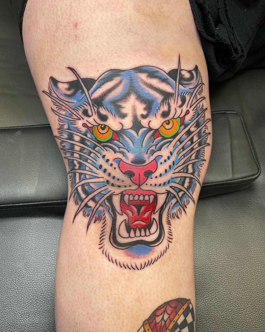 Tattoo by @sadgirltx — american_traditional, illustrative