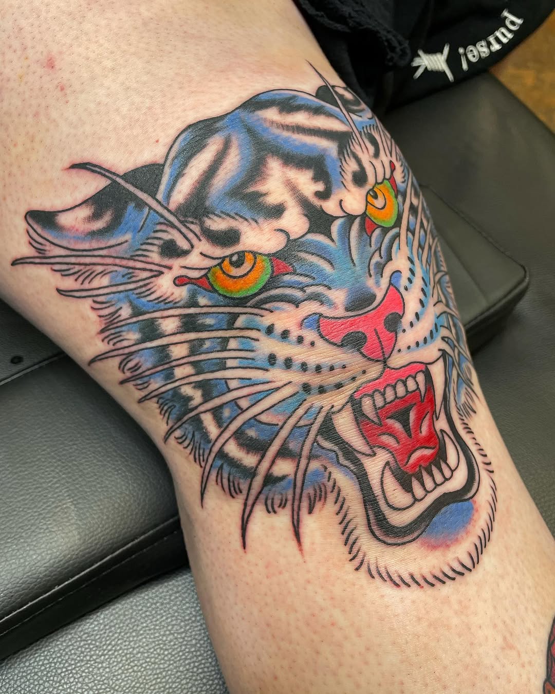 Tattoo by @sadgirltx — american_traditional, illustrative