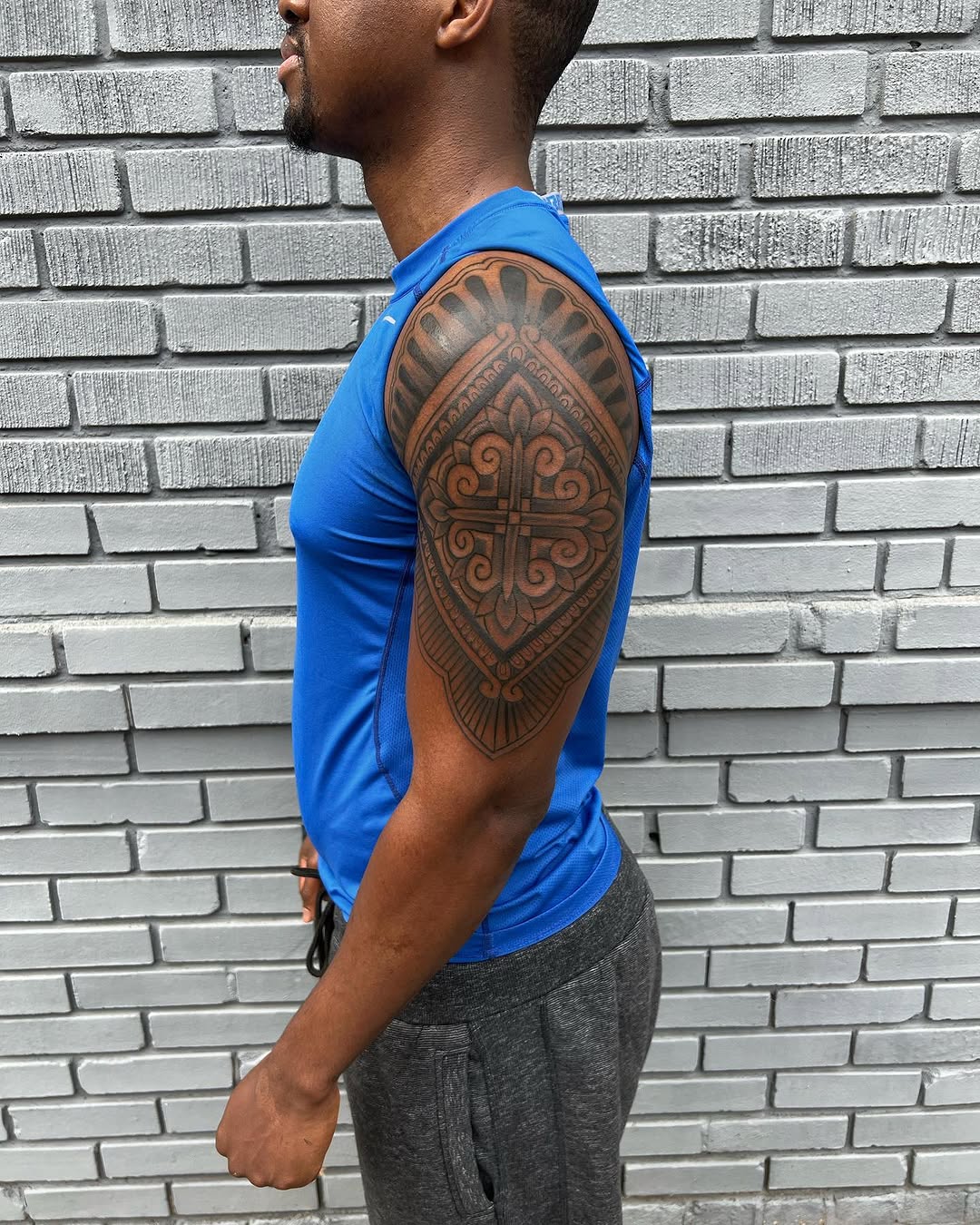 Tattoo by @crash_tattooer — blackwork, ornamental