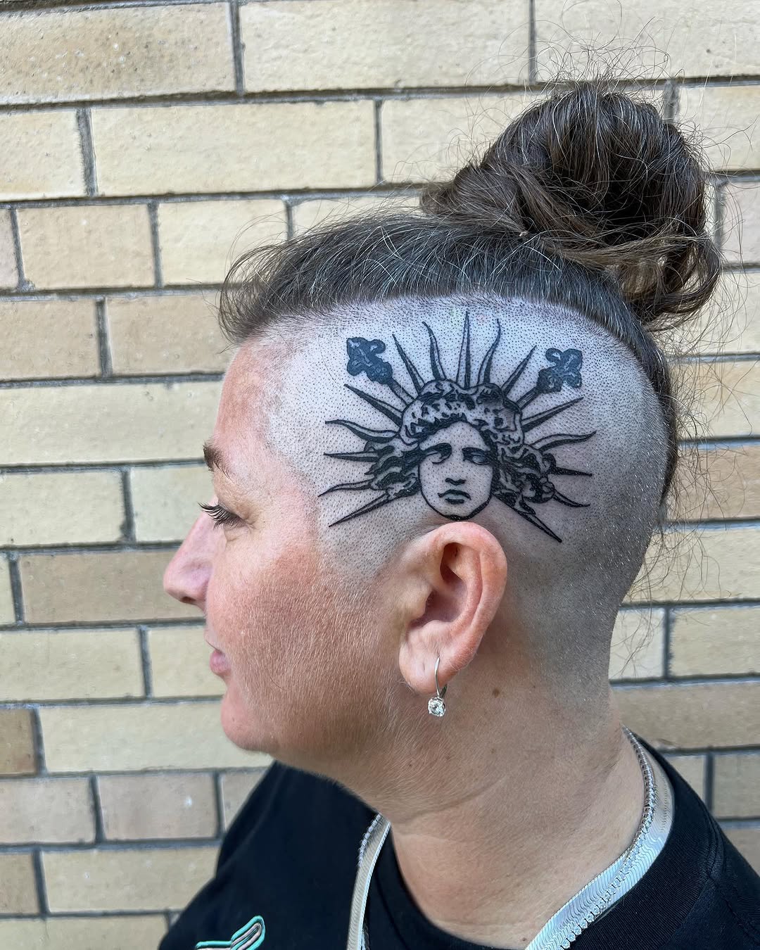 Tattoo by @crash_tattooer — blackwork