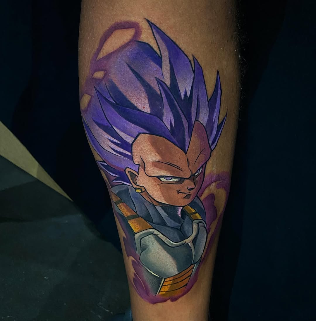 Tattoo by @busy_bruce — anime, illustrative