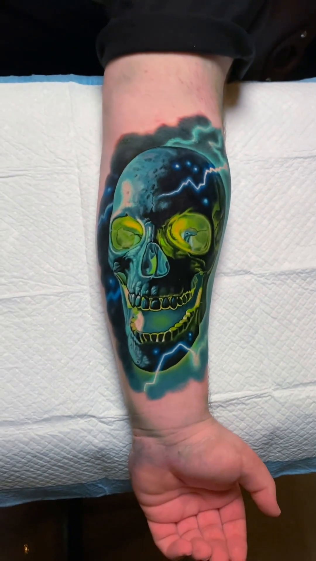 Tattoo by @bobbycupparotattoos — realism, black_and_grey