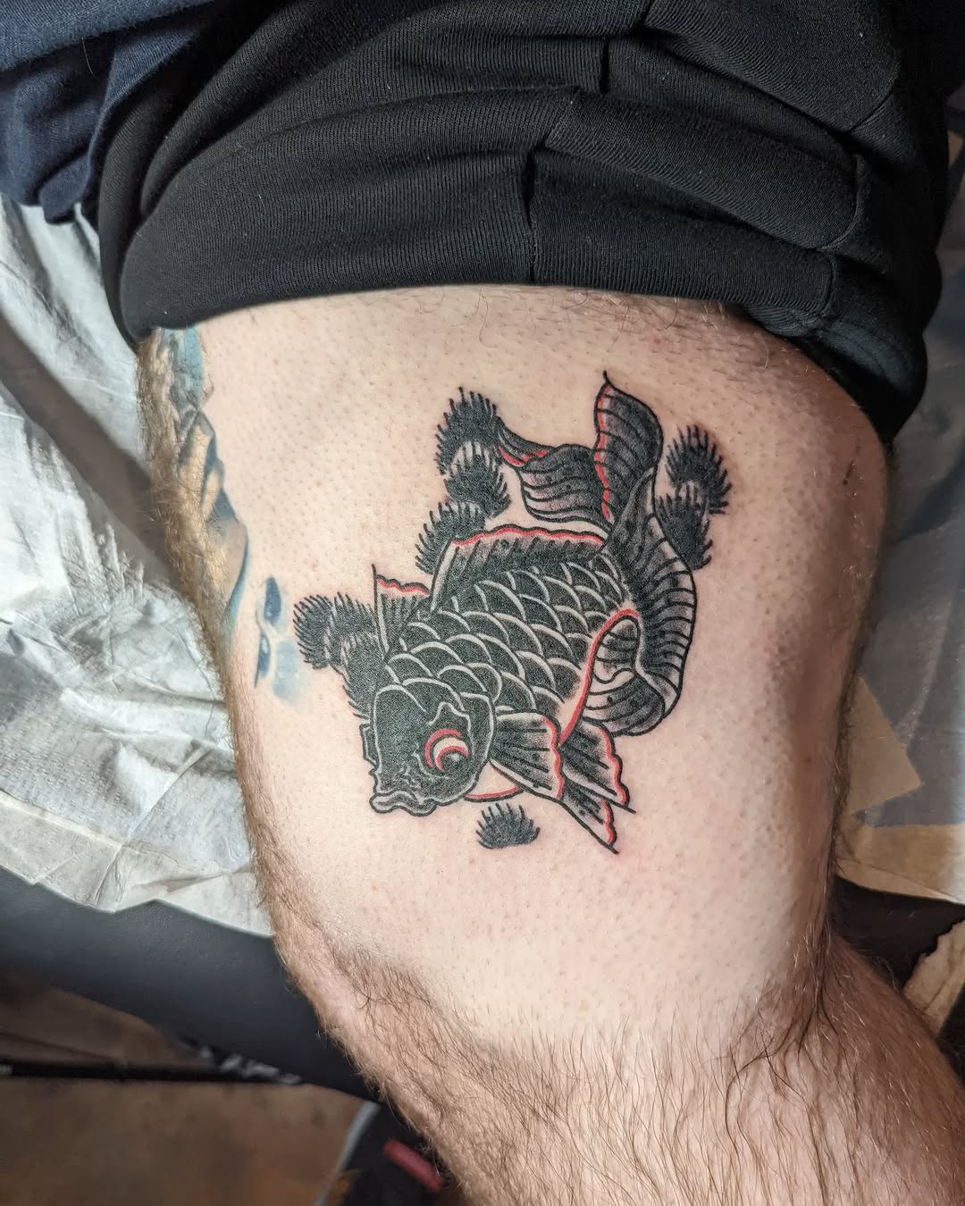 Tattoo by @ruemclean — japanese_irezumi, illustrative