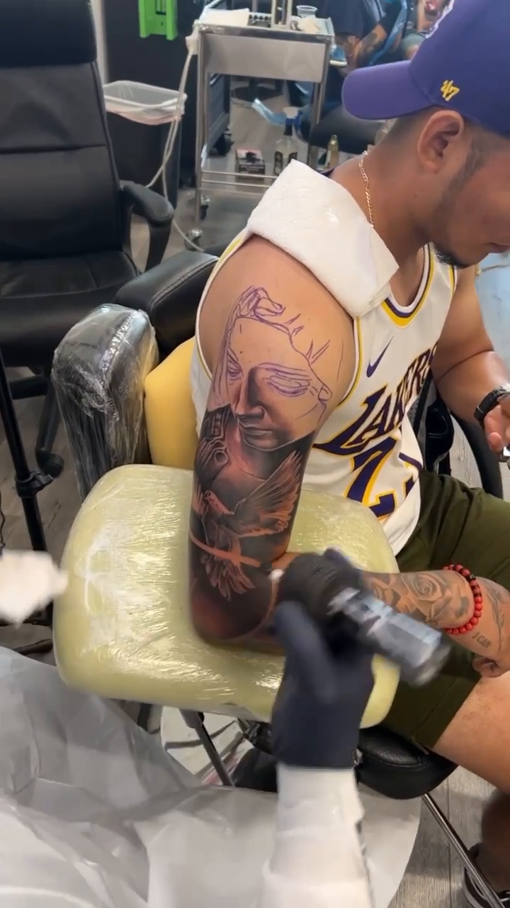 Tattoo by @juliocalderonart — realism, black_and_grey
