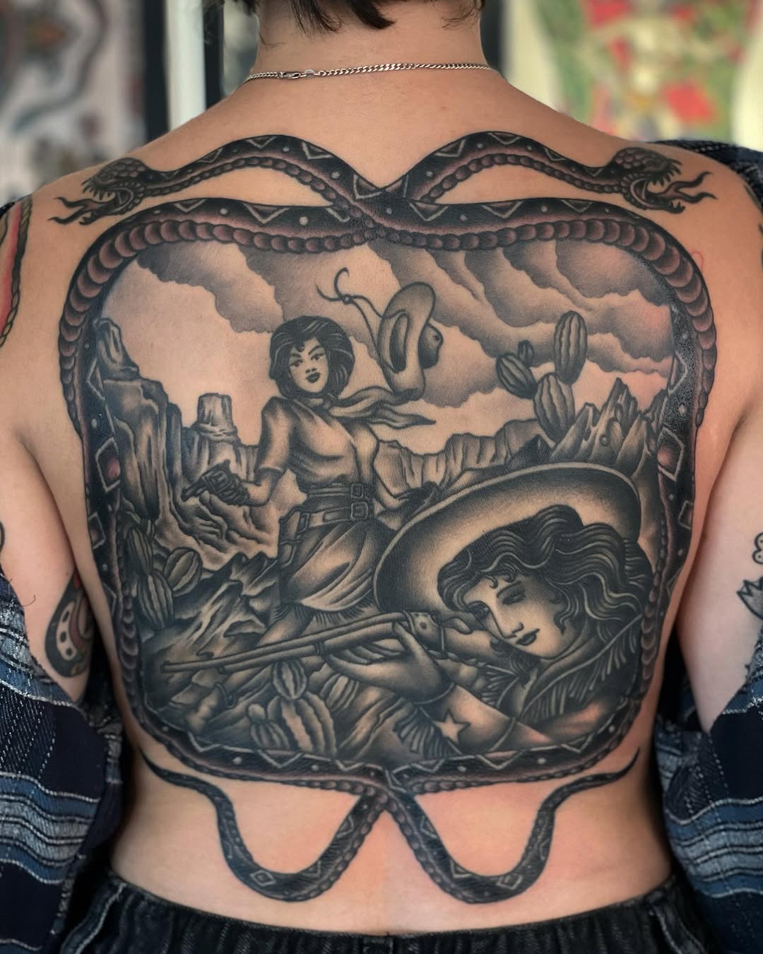 Tattoo by @laurent_trelaun — american_traditional, black_and_grey