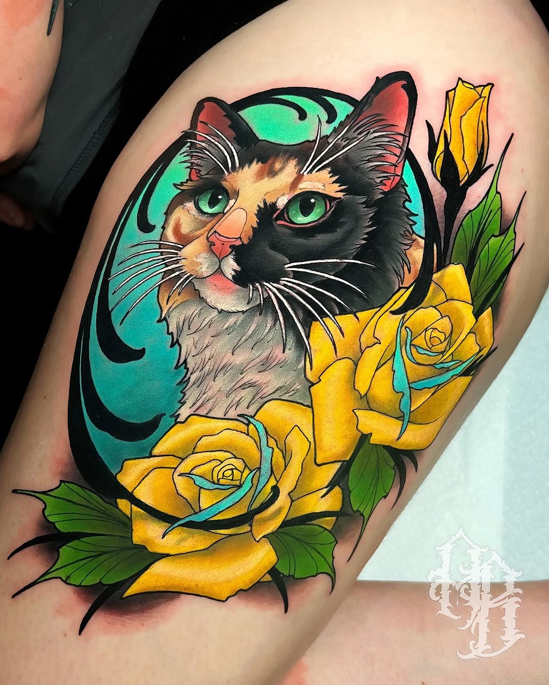 Tattoo by @tattoos_by_austin — illustrative, neo_traditional