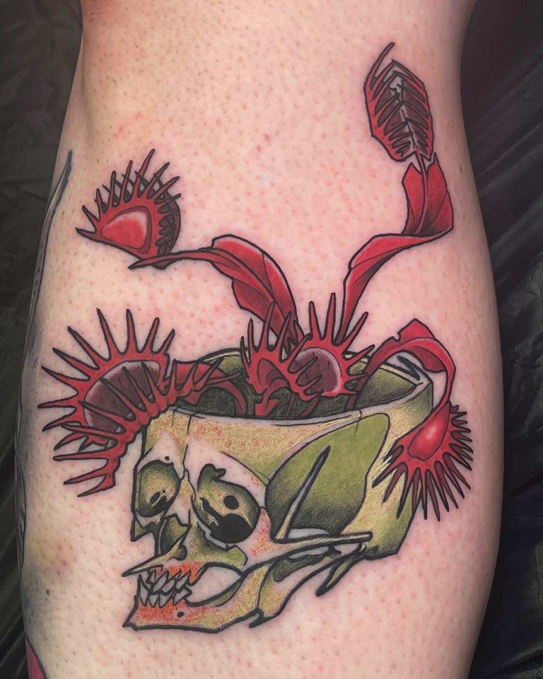 Tattoo by @joethewizard55 — black_and_grey