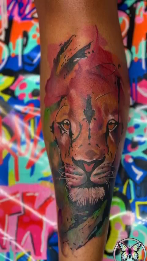 Tattoo by @millzyink — realism, trash_polka