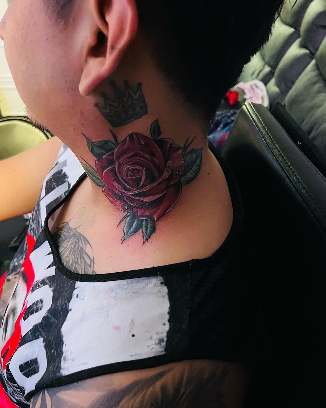 Tattoo by @jonnyriostattoo — realism, black_and_grey