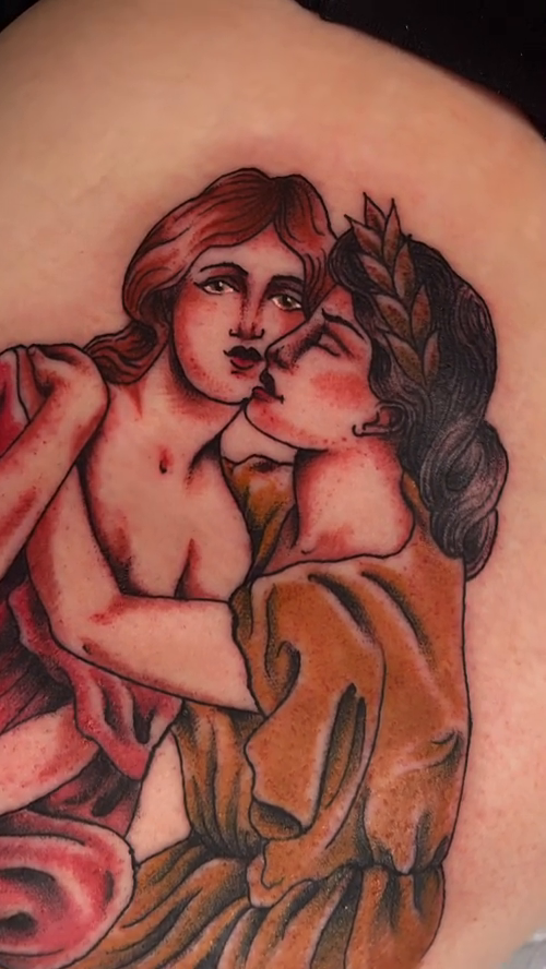 Tattoo by @hayley.tattoos — illustrative, realism