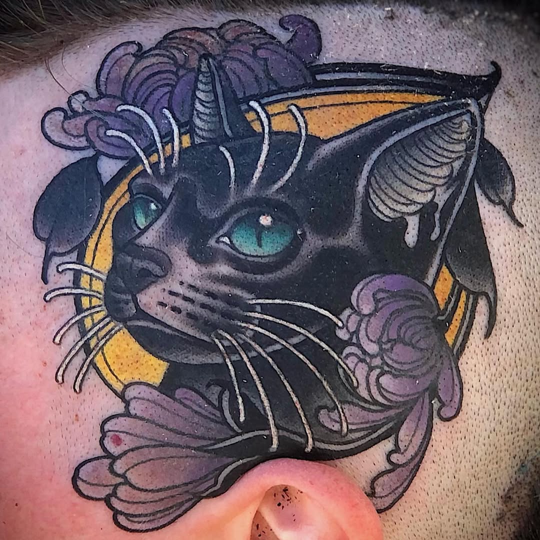 Tattoo by @cammerondamnit — neo_traditional, black_and_grey
