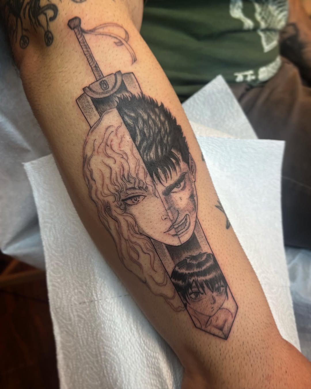 Tattoo by @mela.tattooer — anime
