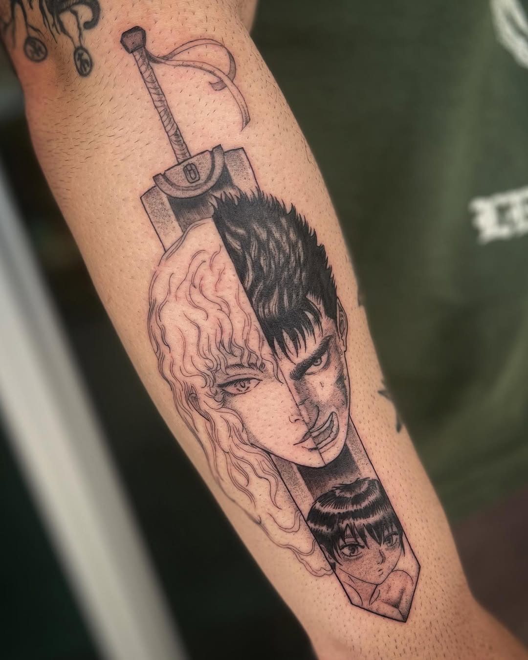 Tattoo by @mela.tattooer — anime