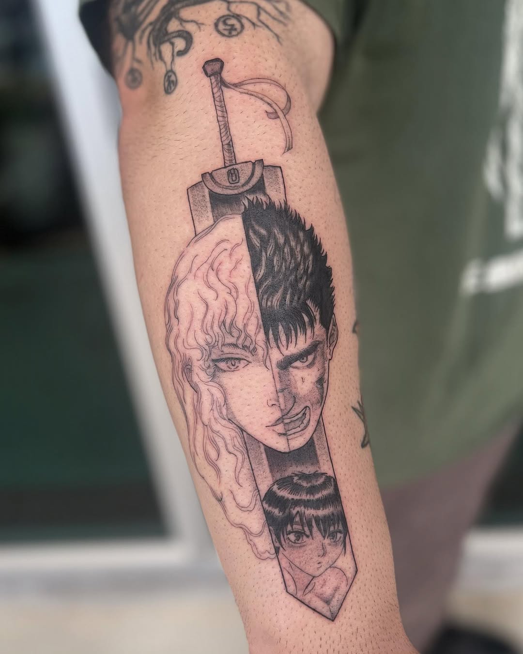 Tattoo by @mela.tattooer — anime