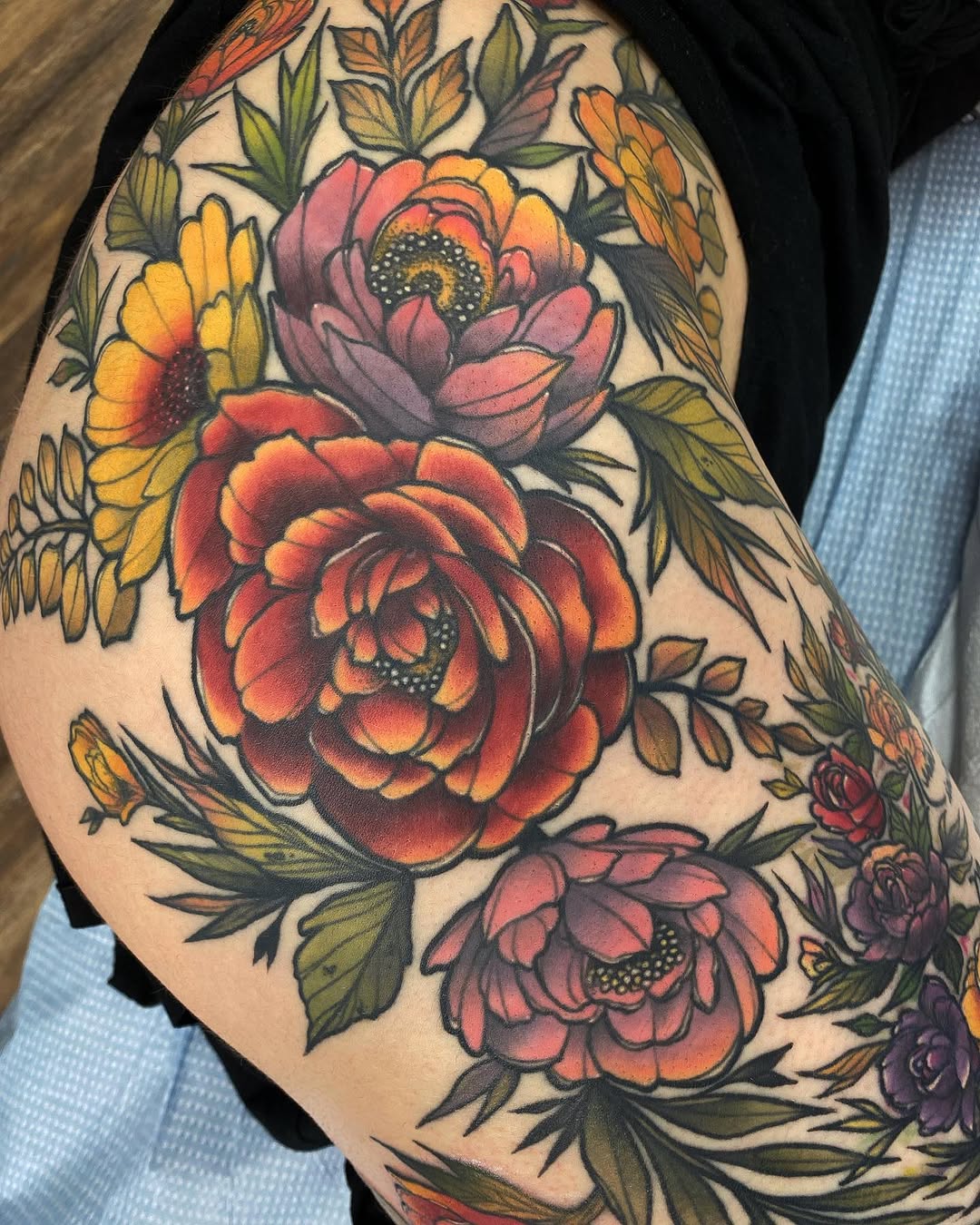 Tattoo by @langdaleart โ neo_traditional, illustrative