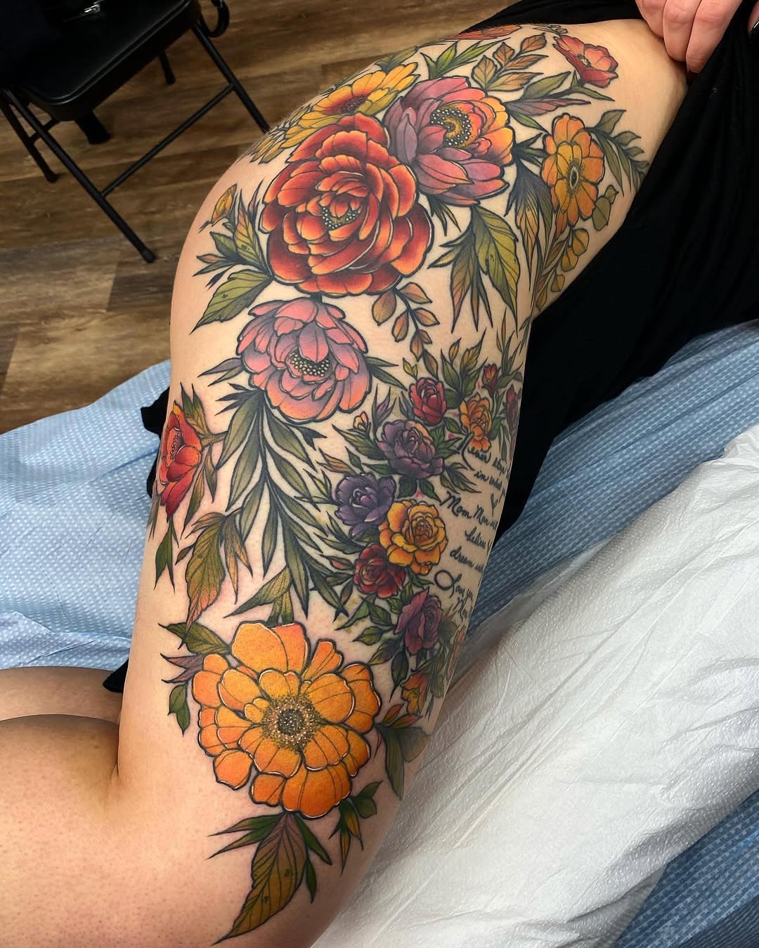 Tattoo by @langdaleart โ illustrative, realism