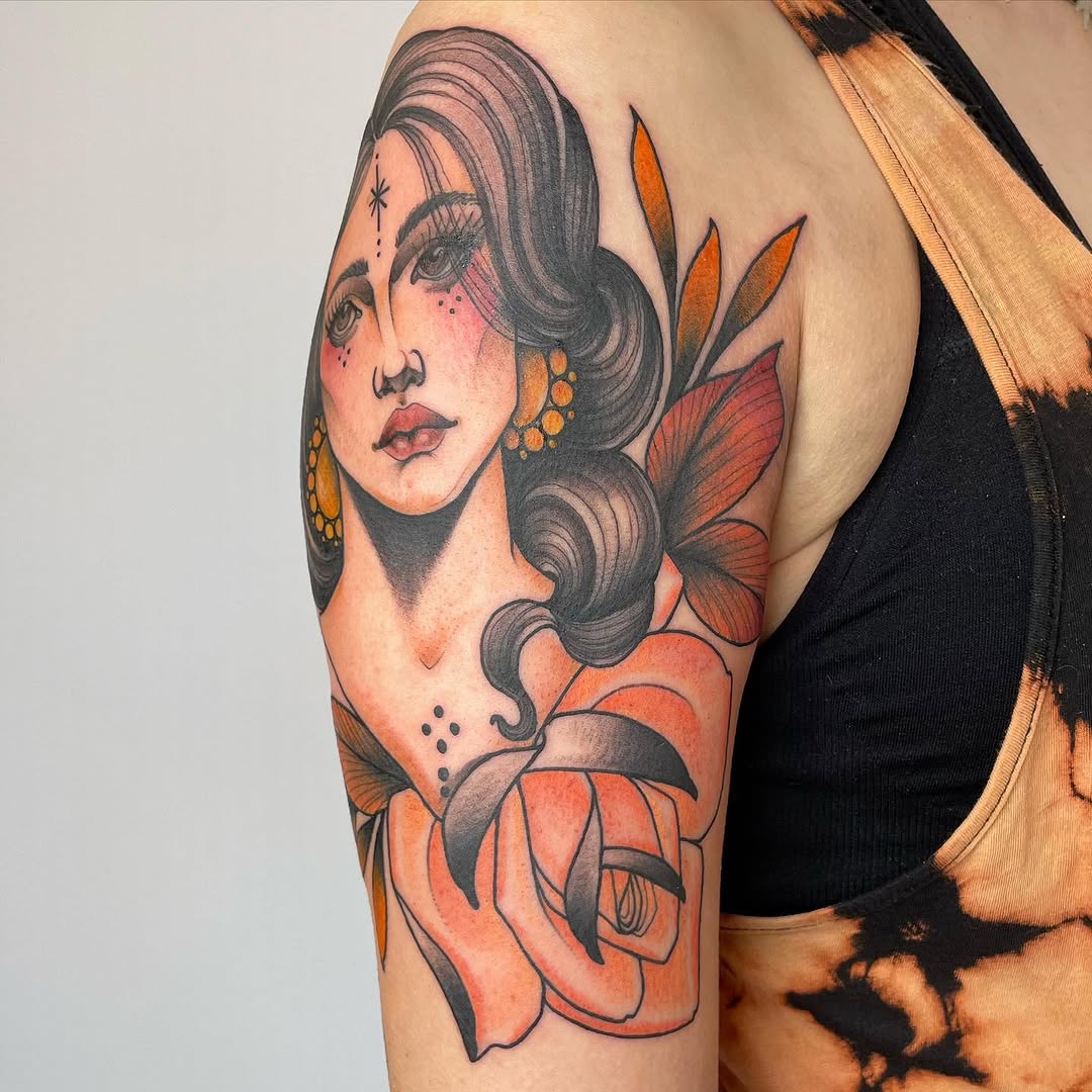 Tattoo by @catharina.brenner.tattoo — neo_traditional, realism