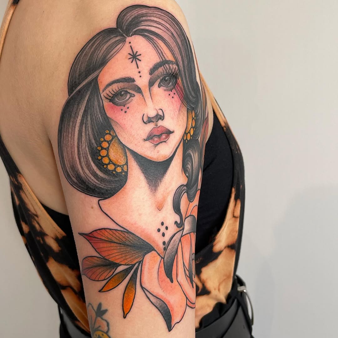 Tattoo by @catharina.brenner.tattoo — neo_traditional, realism