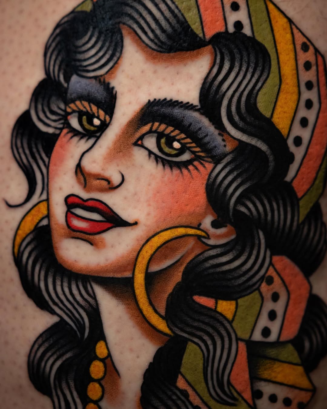 Tattoo by @dannyderrick โ american_traditional, neo_traditional