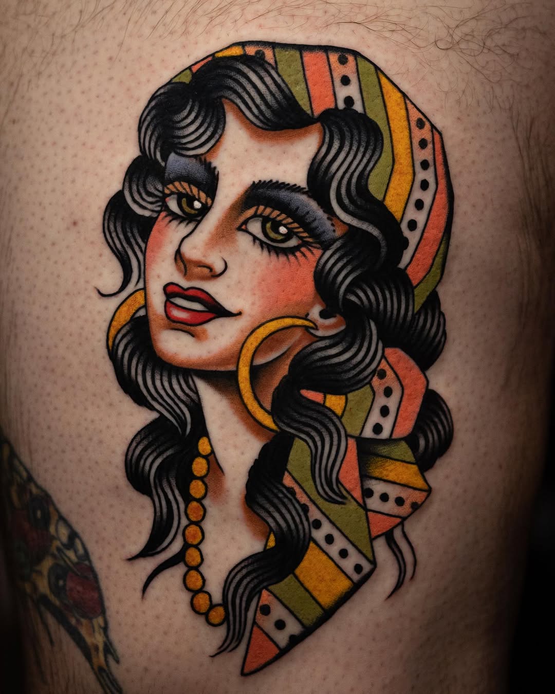 Tattoo by @dannyderrick โ american_traditional, neo_traditional