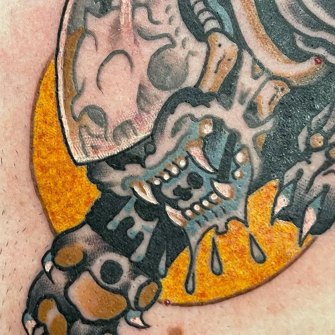 Tattoo by @wonkytiger β american_traditional, illustrative