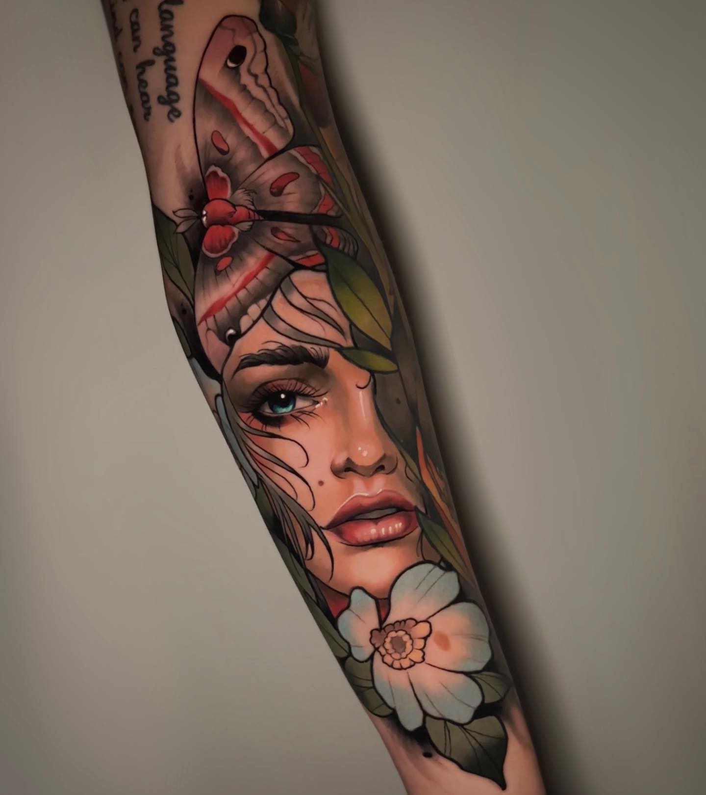 Tattoo by @andreytattooing — realism, neo_traditional