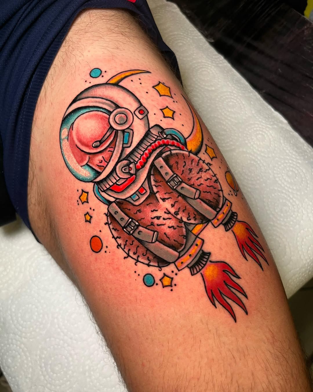 Tattoo by @selimstein — american_traditional, new_school