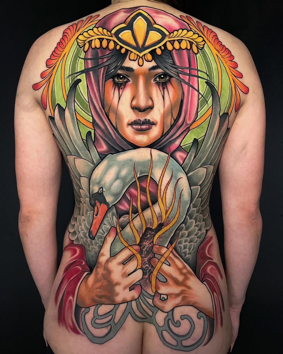 Tattoo by @earthgrasper — realism, neo_traditional