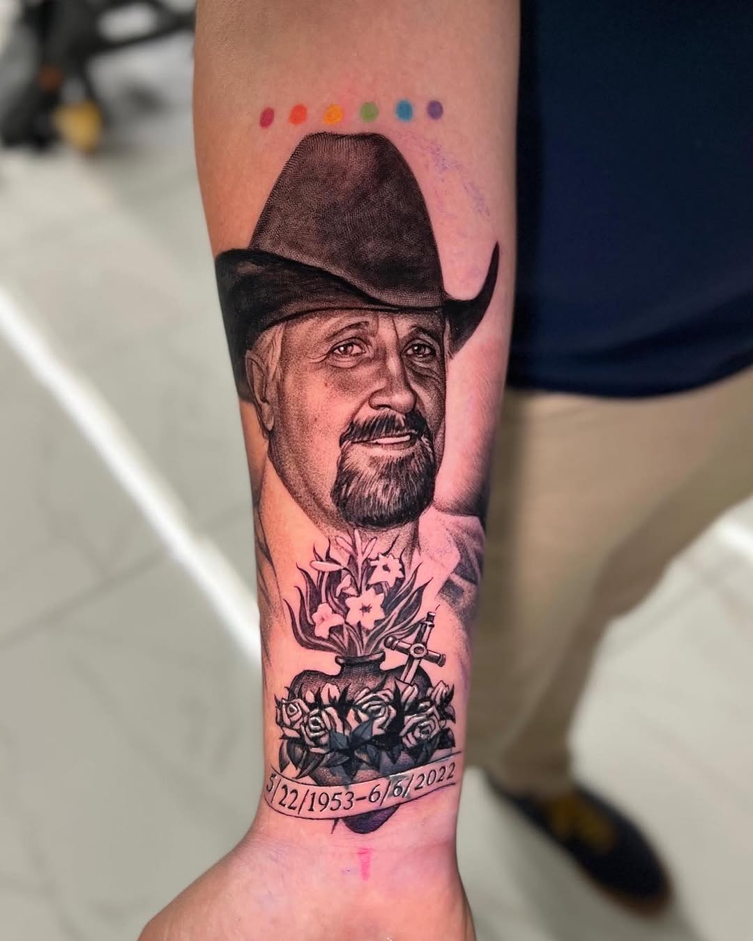Tattoo by @joey_hella — realism, black_and_grey