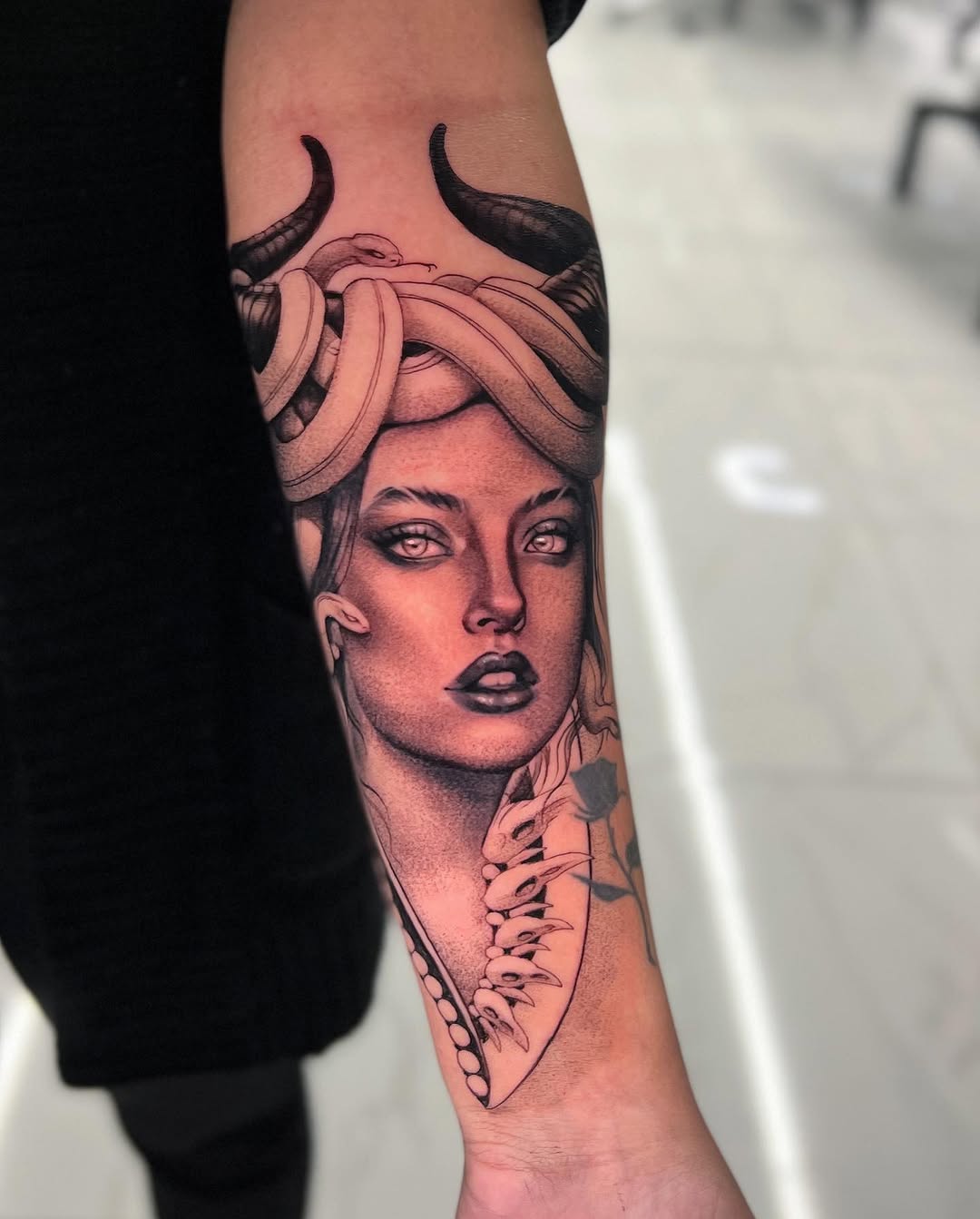 Tattoo by @joey_hella — realism, dark_realism