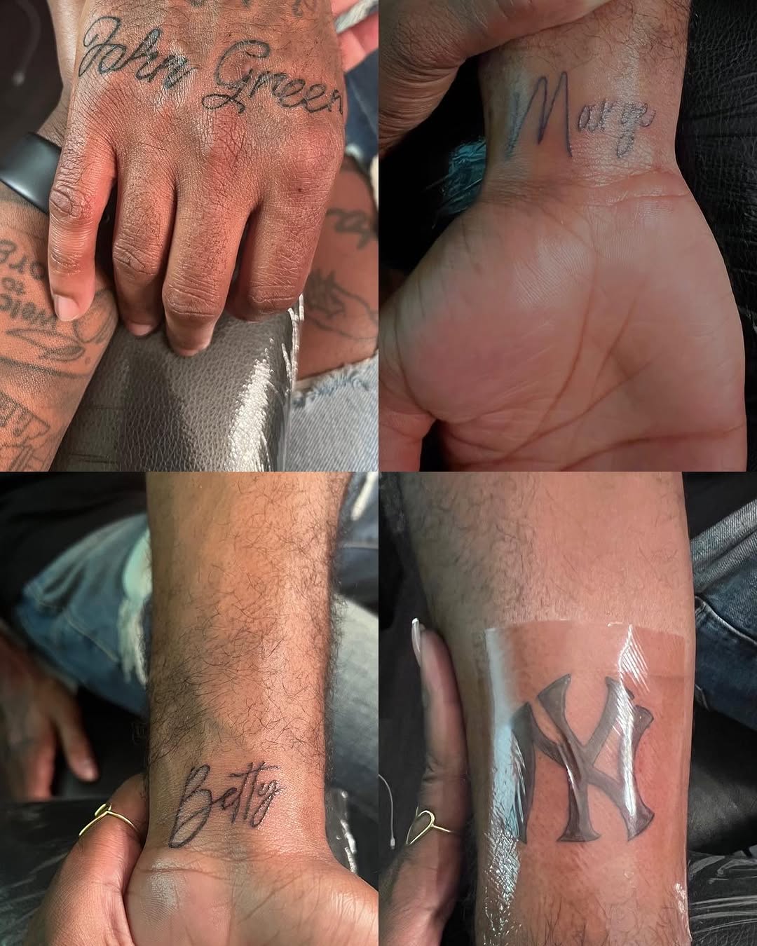 Tattoo by @inkd_by_leayae — lettering_script