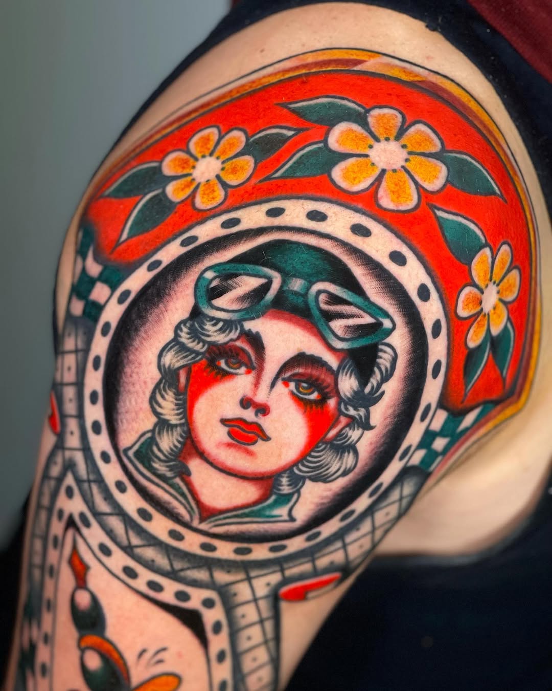 Tattoo by @jmillertattoo — american_traditional, neo_traditional