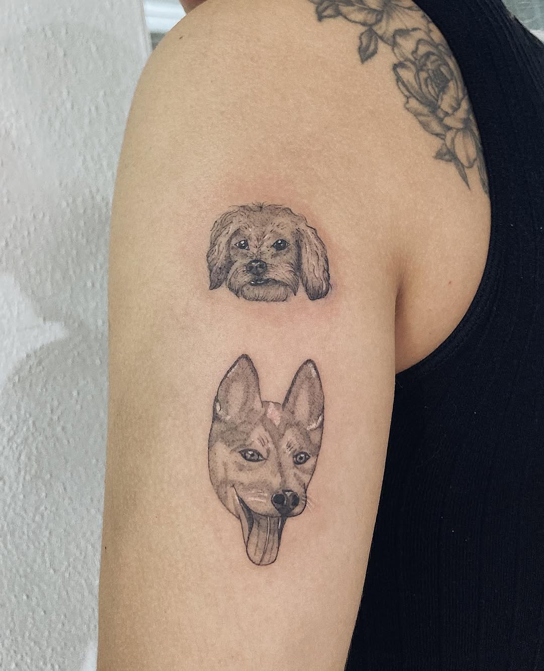 Tattoo by @jaqui.sieras — realism, black_and_grey