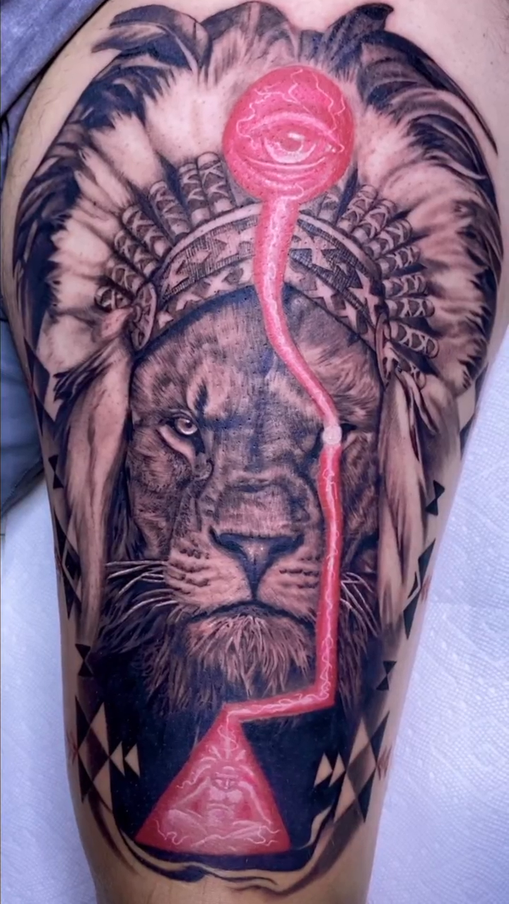 Tattoo by @art_by_quindeelmitchell — realism, black_and_grey
