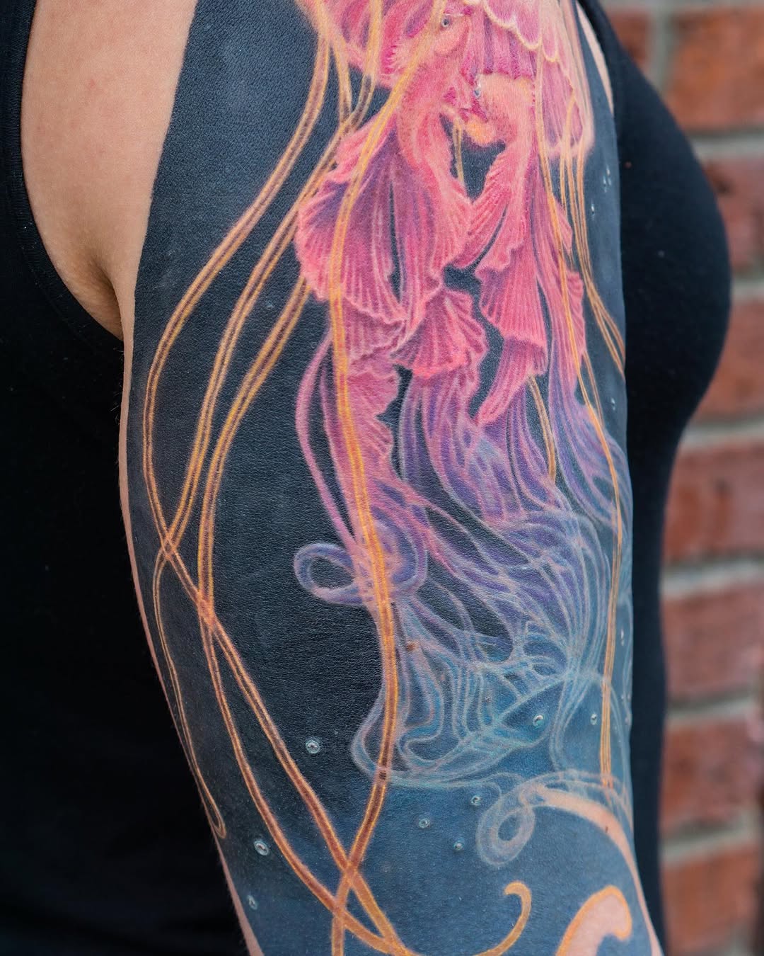 Tattoo by @rowanrhystattoo — blackwork, realism