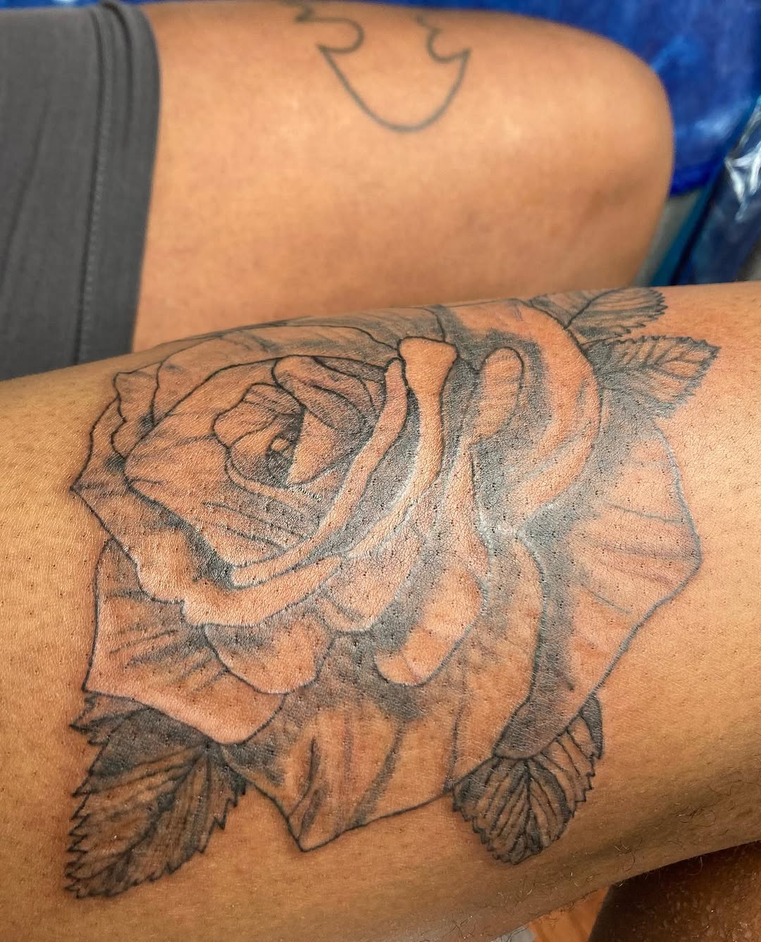 Tattoo by @cmoreink — black_and_grey, realism