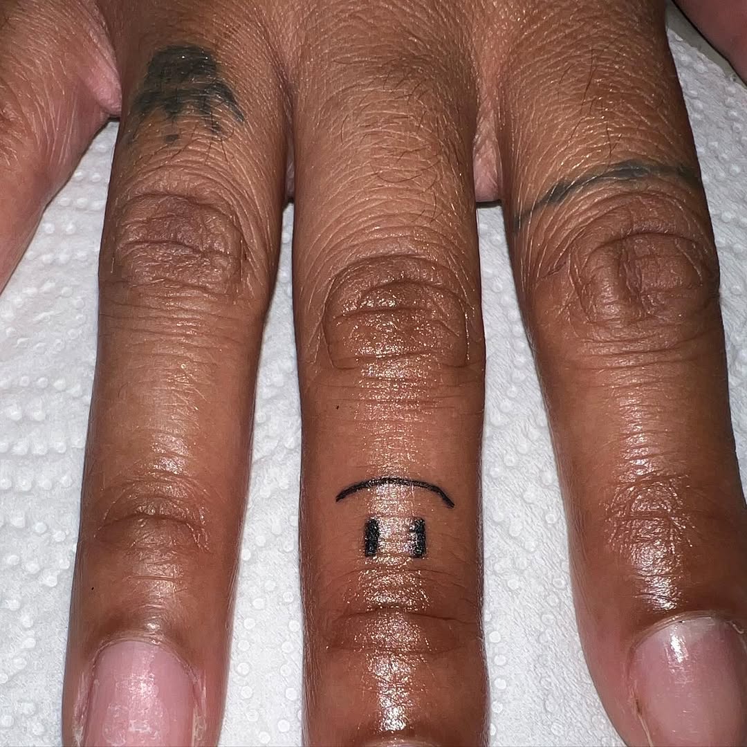 Tattoo by @cmoreink — minimalist, lettering_script