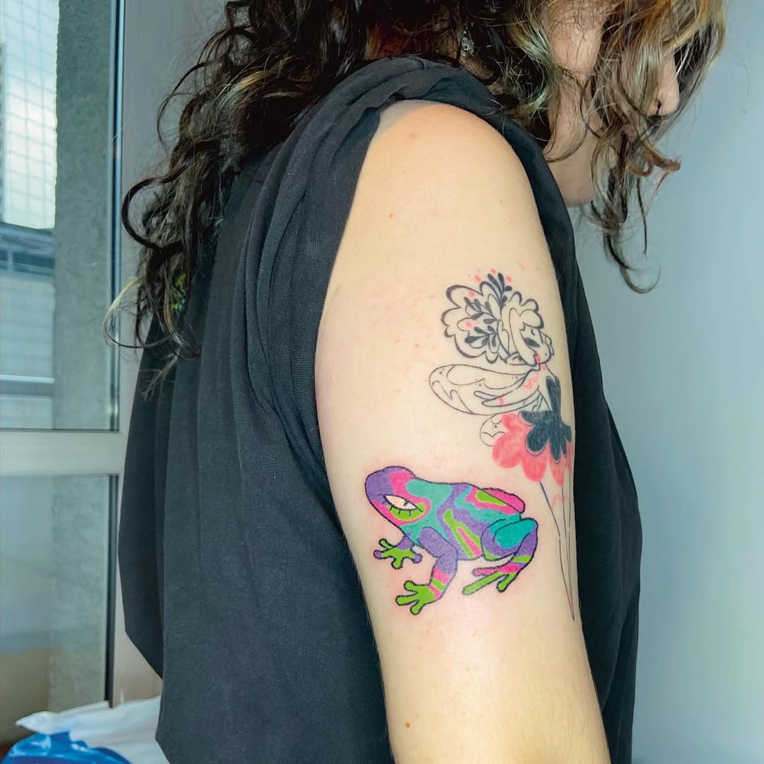 Tattoo by @super_spanko — new_school