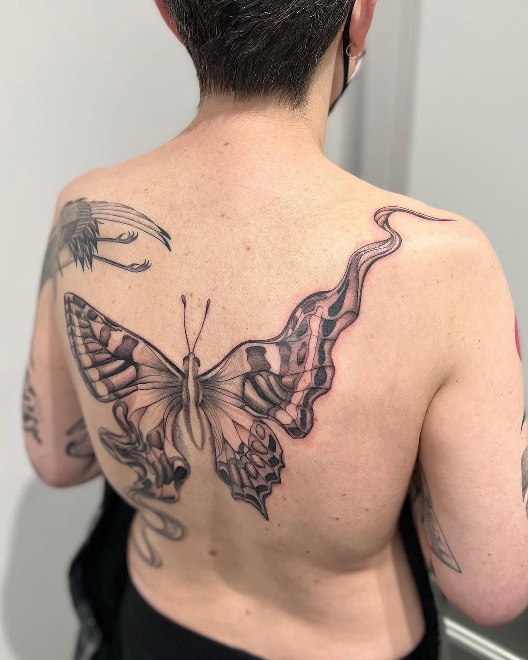 Tattoo by @inkdbyjasmine — black_and_grey, illustrative